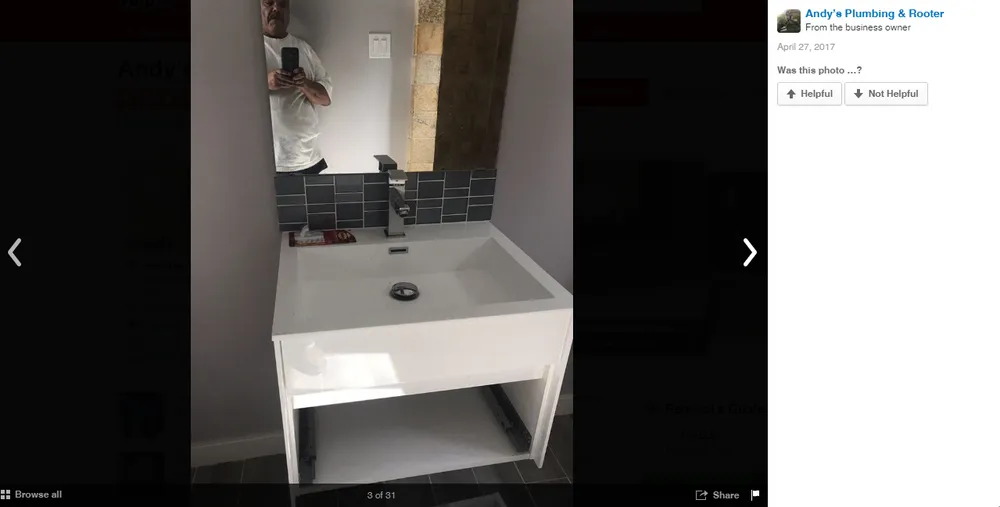 Slide of Andy's Plumbing & Rooter