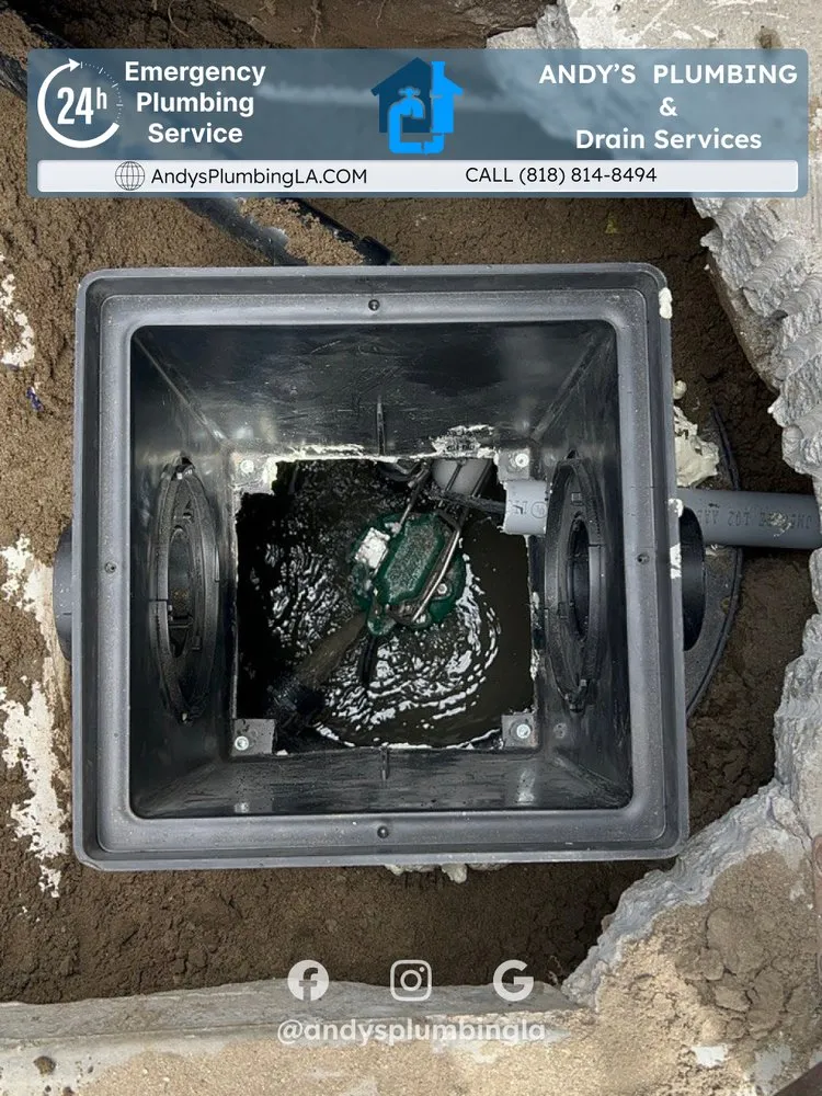 Expert drain cleaning experts serving San Fernando Valley, CA - Andy's Plumbing and Drain Services