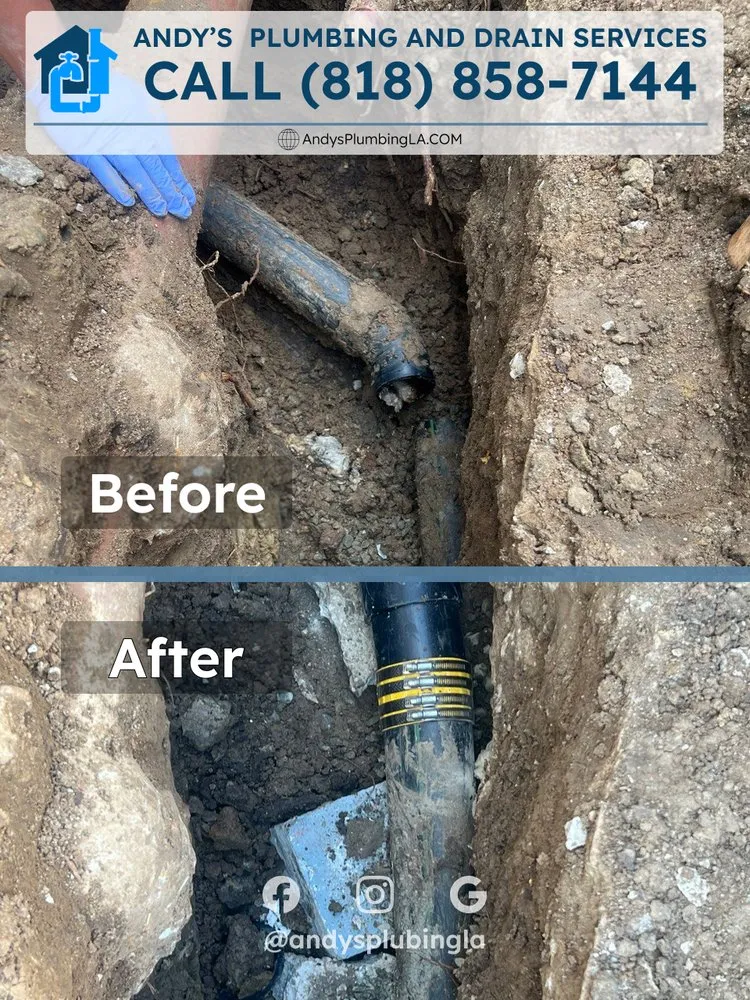 Emergency leak detection for homes in San Fernando Valley, CA by Andy's Plumbing and Drain Services
