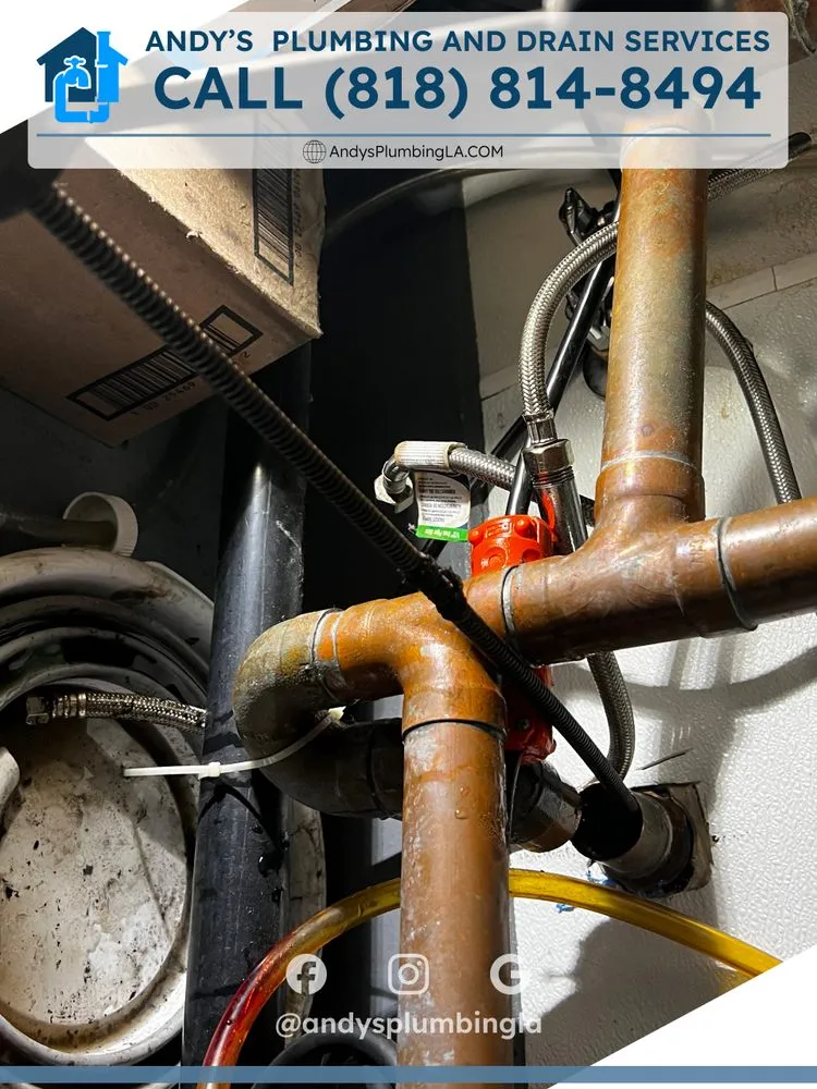 Emergency plumbing repair in San Fernando Valley, CA by Andy's Plumbing and Drain Services