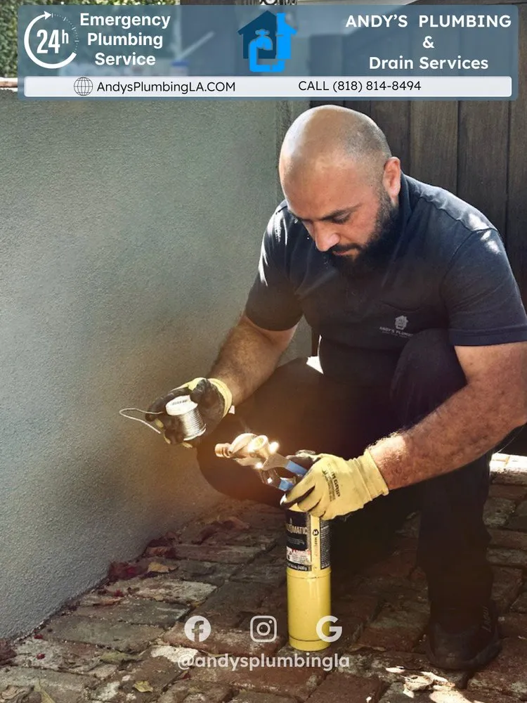 Quality pipe repair for homes in San Fernando Valley, CA by Andy's Plumbing and Drain Services