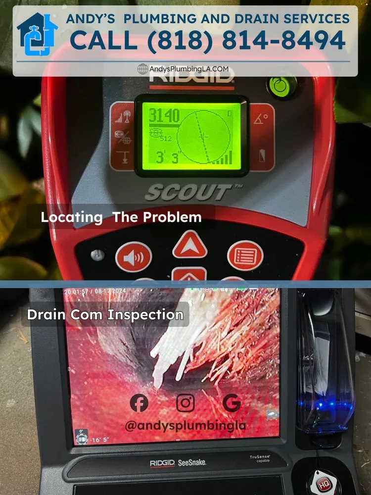 Reliable plumbing repair in San Fernando Valley, CA by Andy's Plumbing and Drain Services