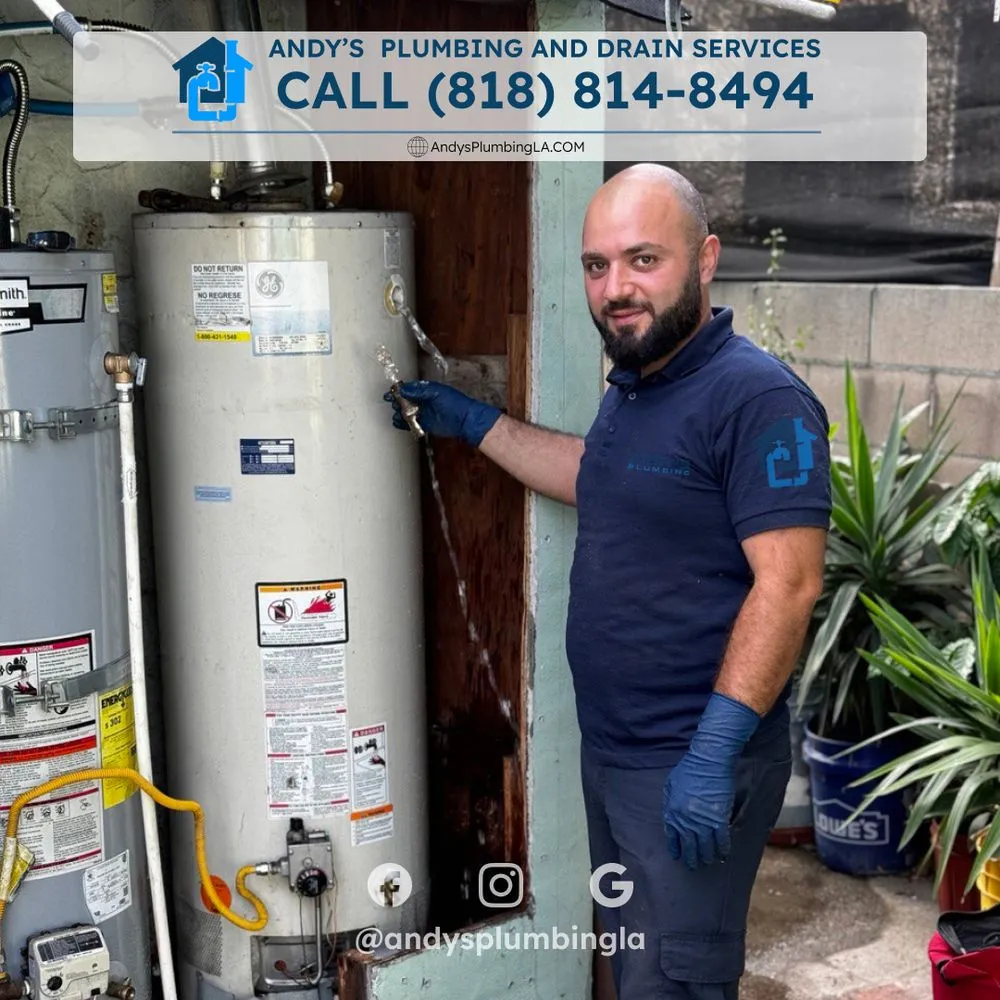 Reliable drain cleaning service in San Fernando Valley, CA - Andy's Plumbing and Drain Services