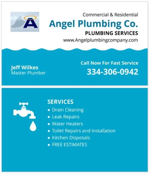 Slide of Angel Plumbing