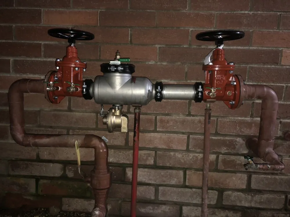 Slide of Angel's Backflow Service