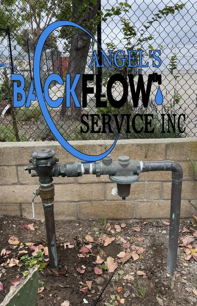 Slide of Angel's Backflow Service