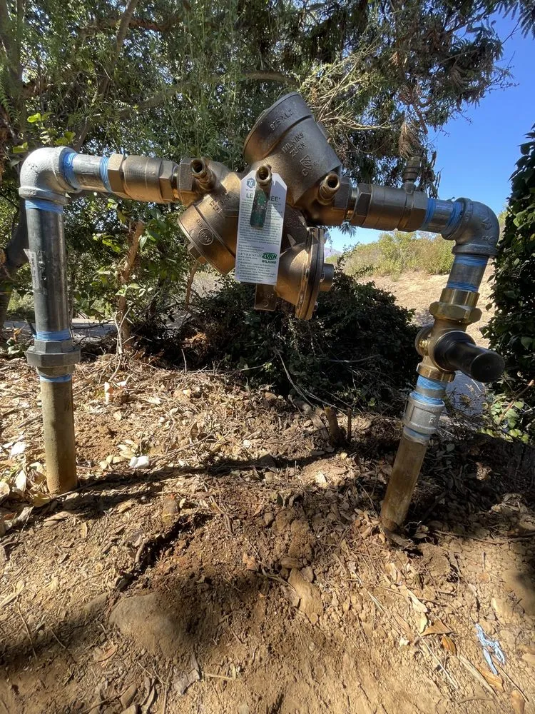 Slide of Angel's Backflow Service