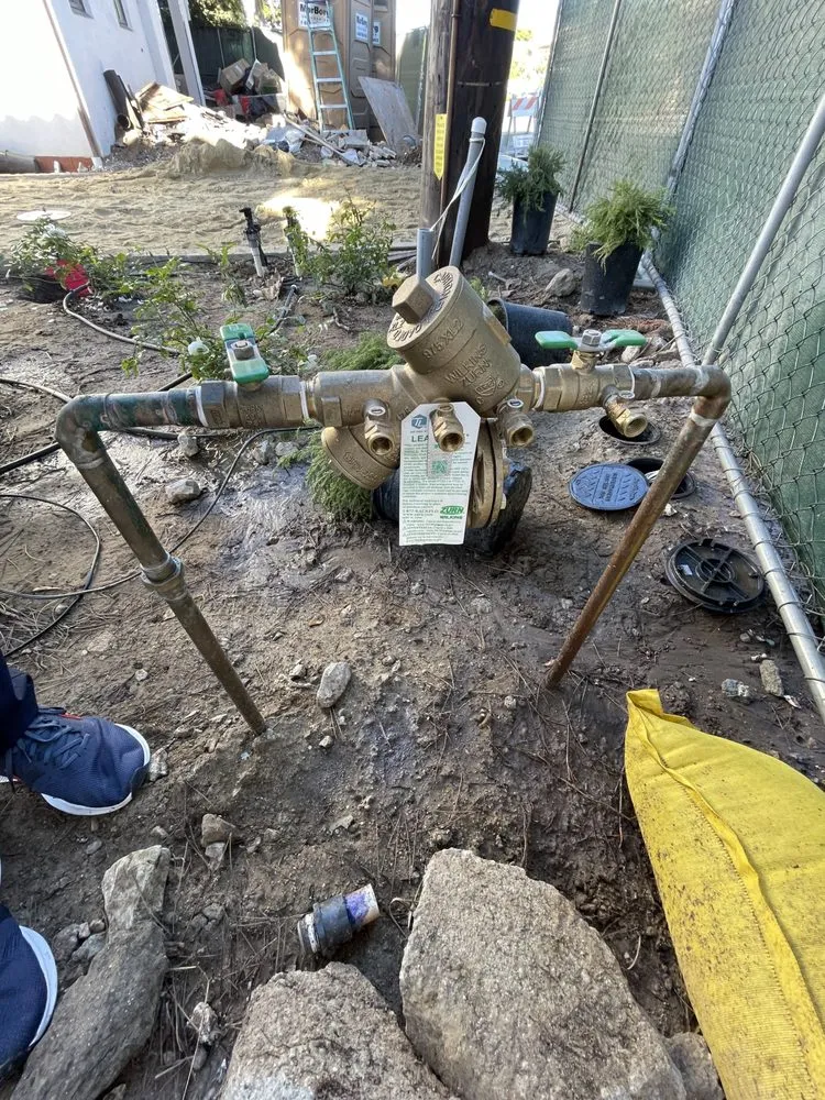 Slide of Angel's Backflow Service