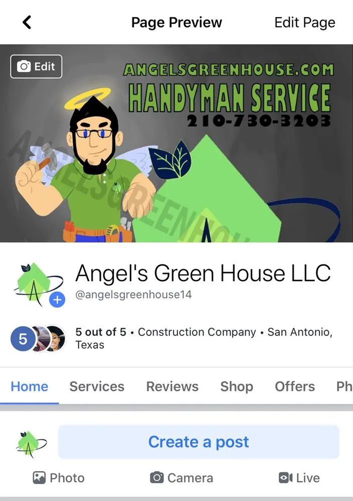 Slide of Angel's Green House