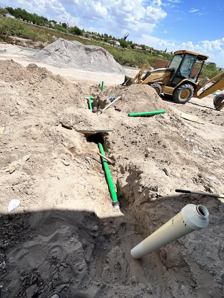 Slide of Angels plumbing