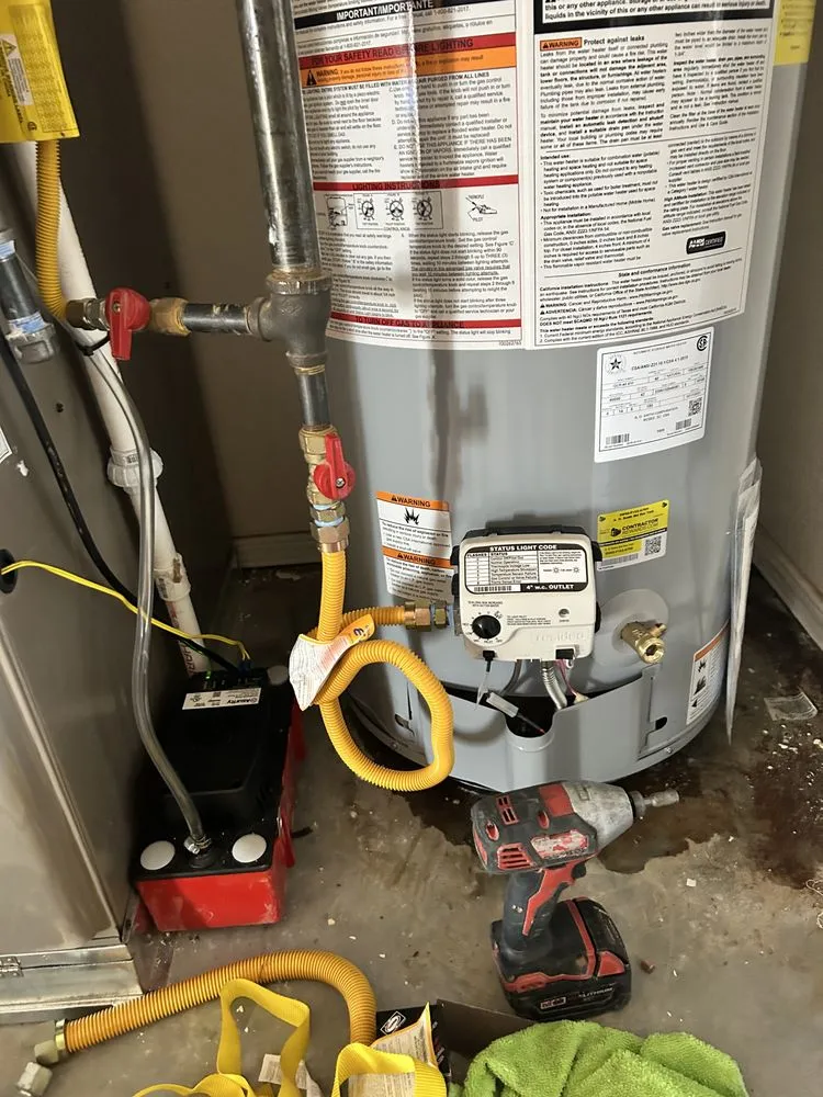 Slide of Angels plumbing