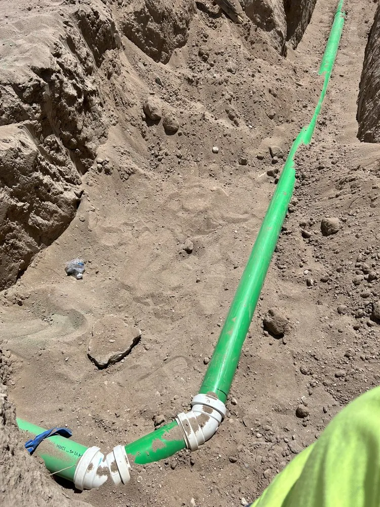 Slide of Angels plumbing