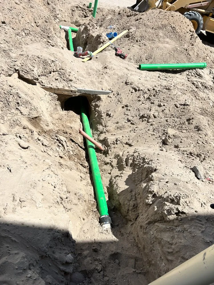 Slide of Angels plumbing