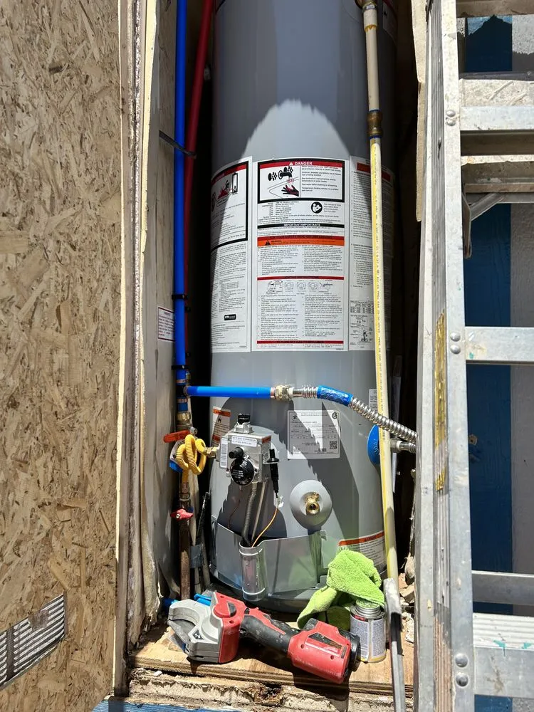 Slide of Angels plumbing