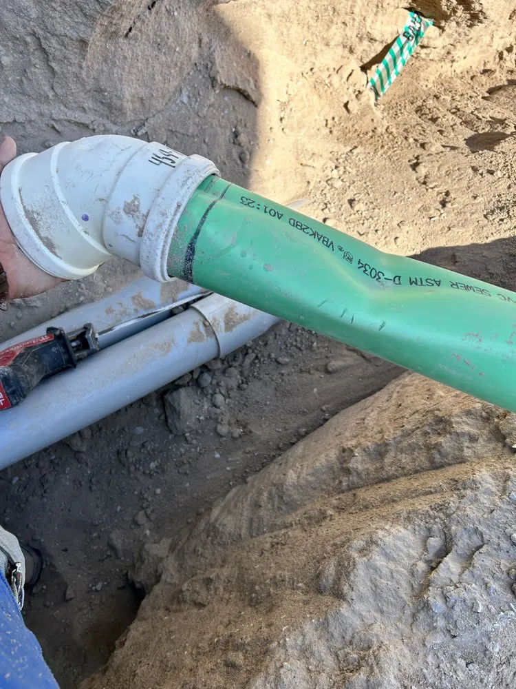 Slide of Angels plumbing