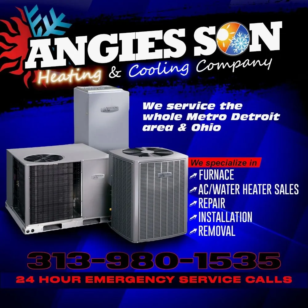 Slide of Angie’s Son Heating And Cooling