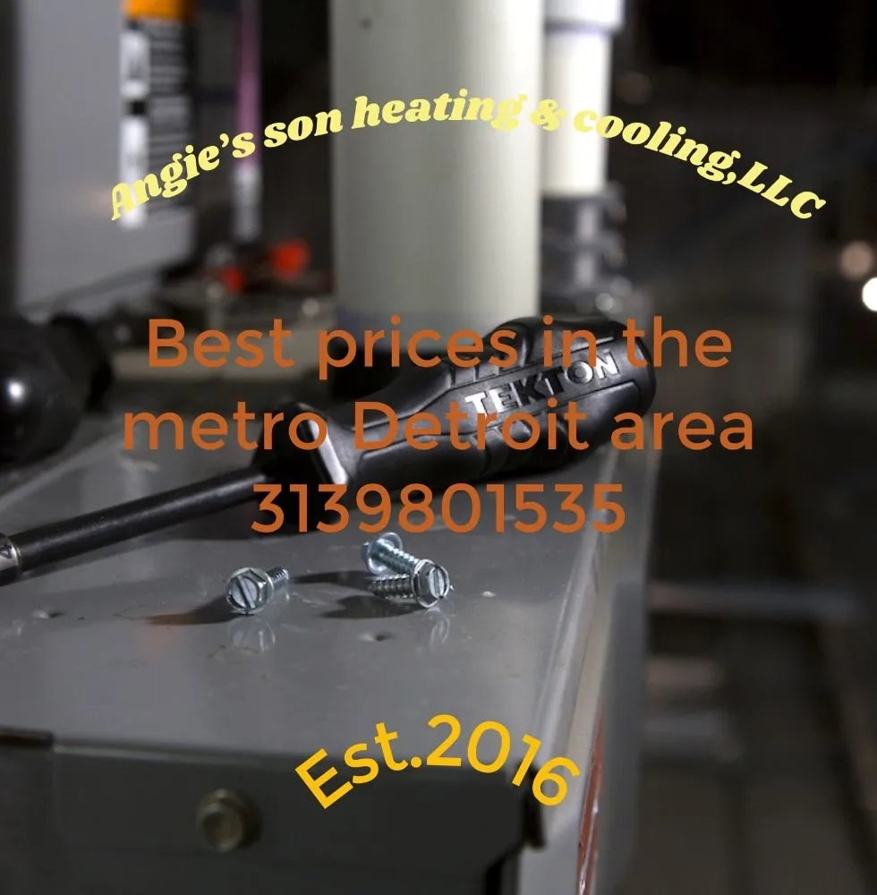 Slide of Angie’s Son Heating And Cooling