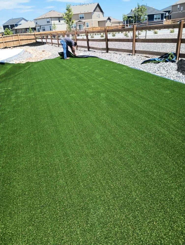 Slide of Angis fencing & landscaping irrigation and turf llc