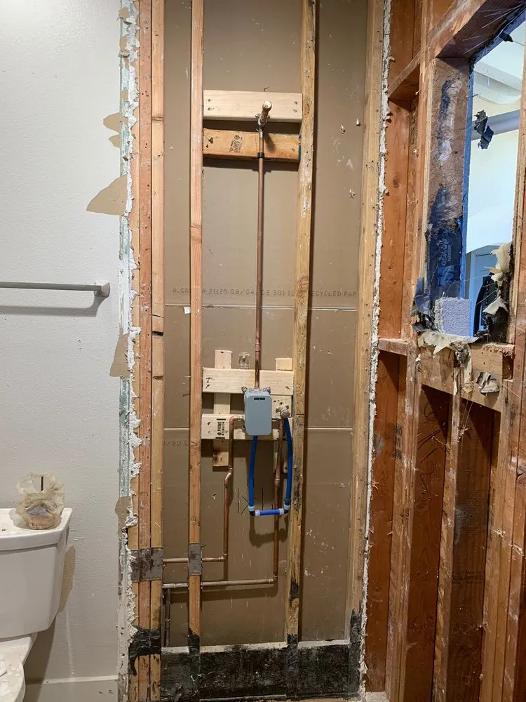 Slide of Anis plumbing