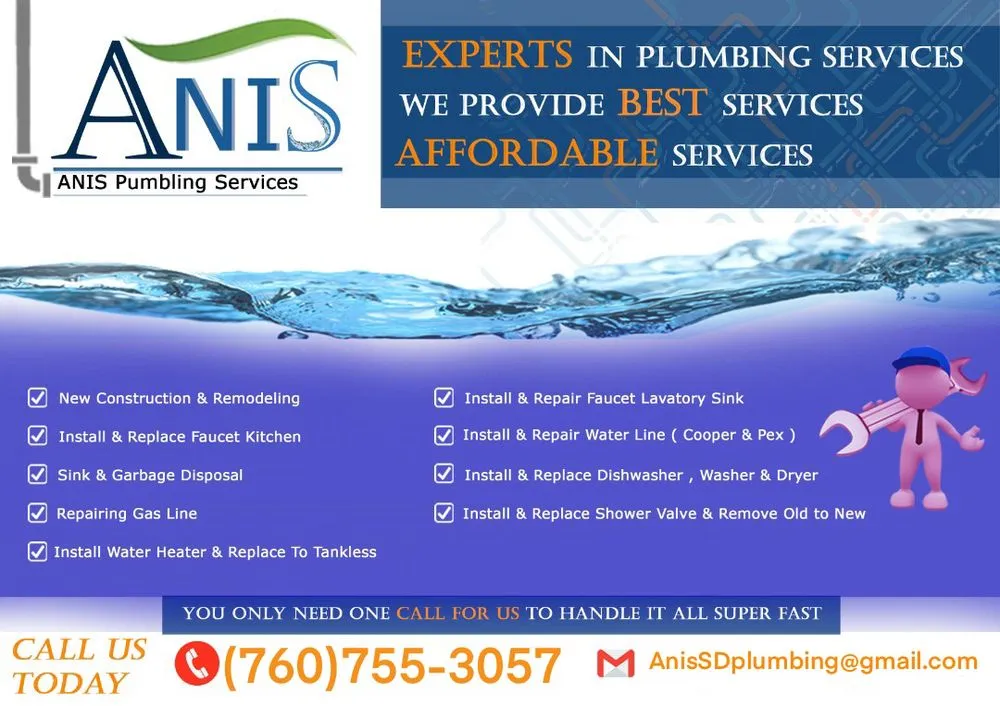 Slide of Anis plumbing