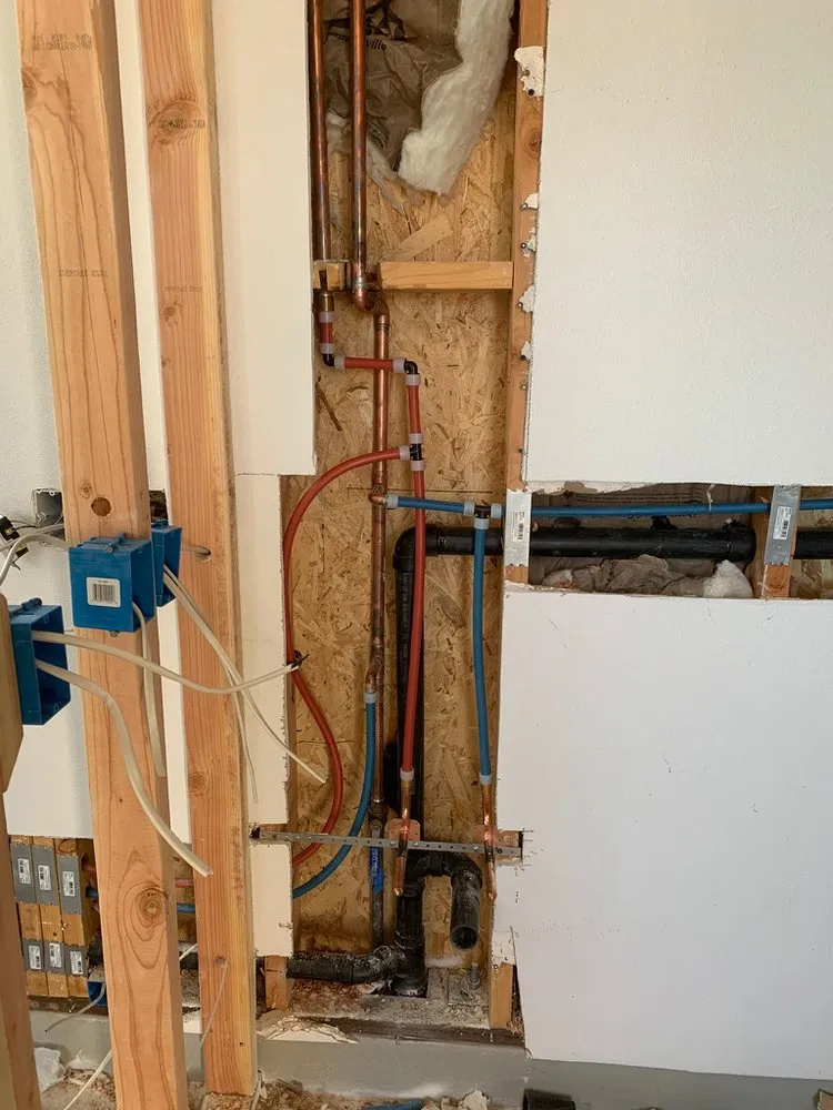 Slide of Anis plumbing