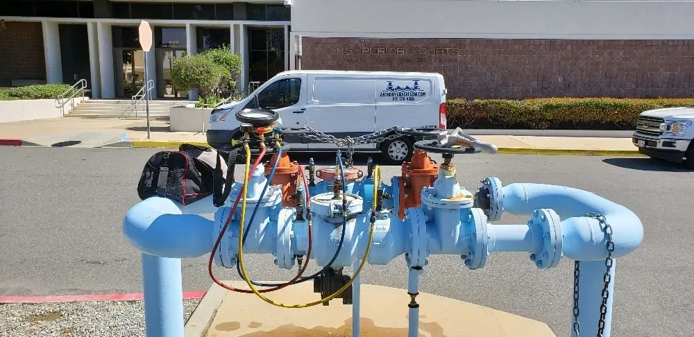 Slide of Anthony's Backflow Services