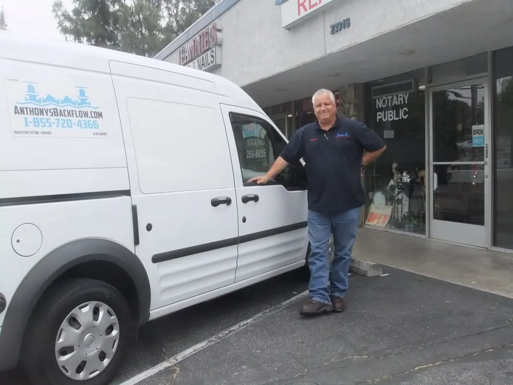 Slide of Anthony's Backflow Services