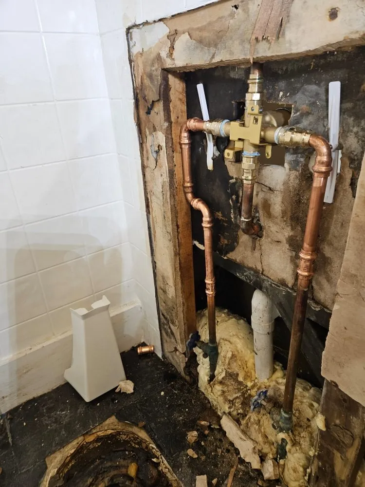 Slide of Anthony's plumbing and masonry repair