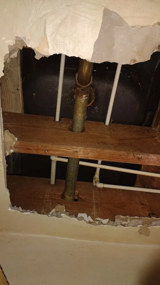 Slide of Anthony's plumbing and masonry repair