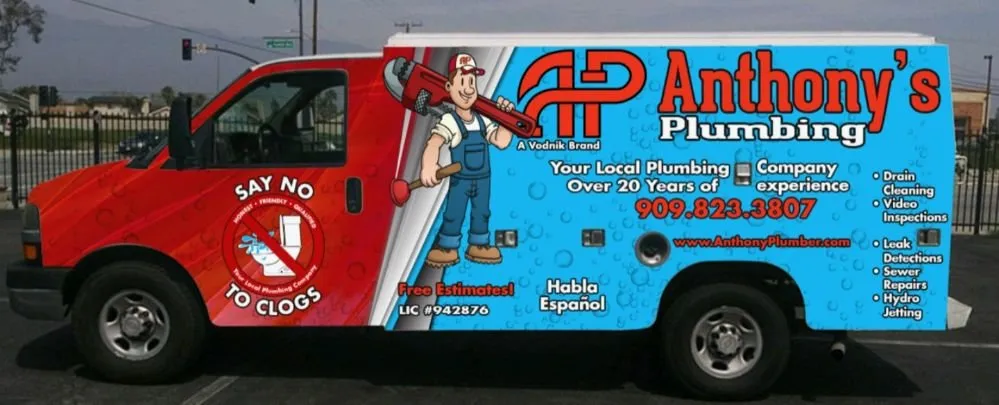 Slide of Anthony's Plumbing