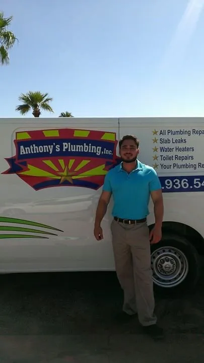 Slide of Anthony's Plumbing