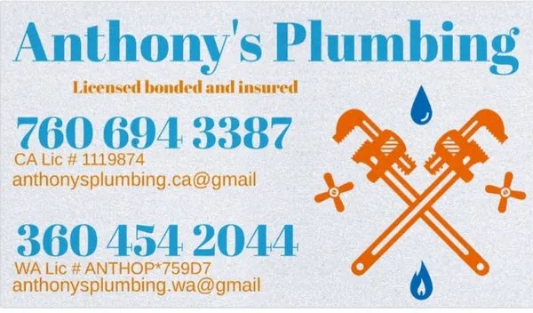 Anthonys Plumbing
