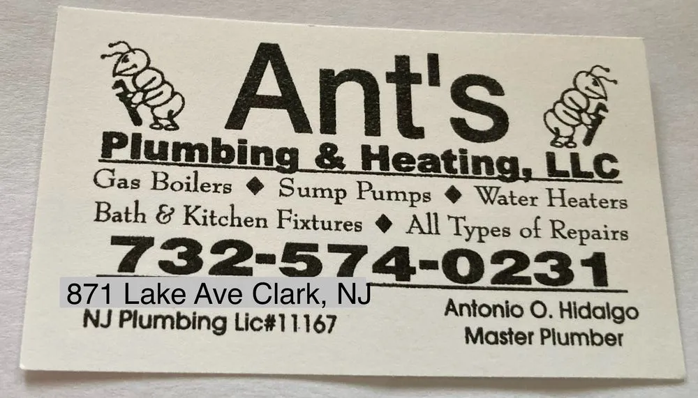 Slide of Ant’s Plumbing & Heating