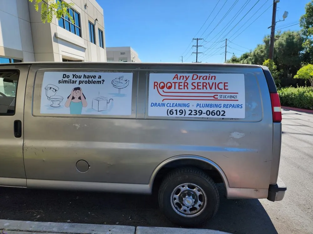 Slide of Any Drain Rooter Service