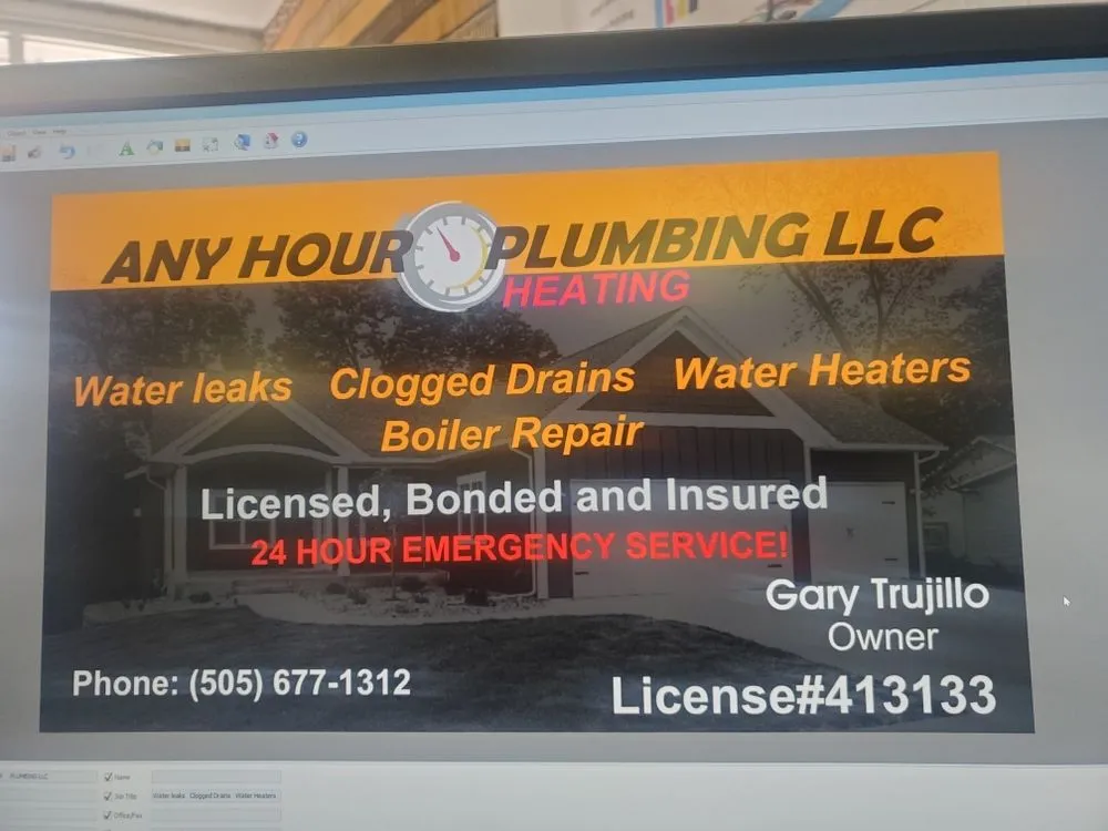 Slide of Any Hour Plumbing