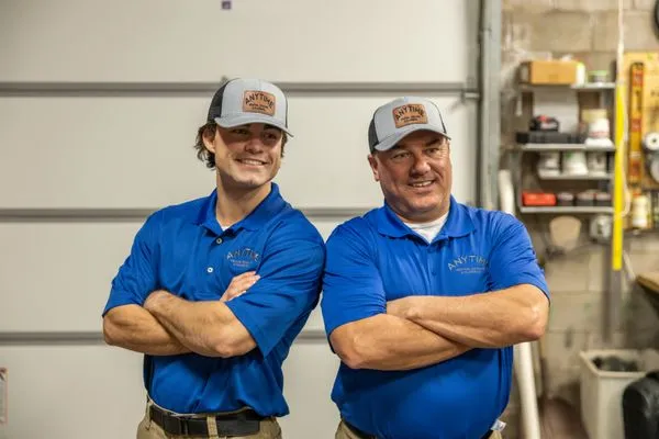 Anytime Heating, Cooling & Plumbing Logo