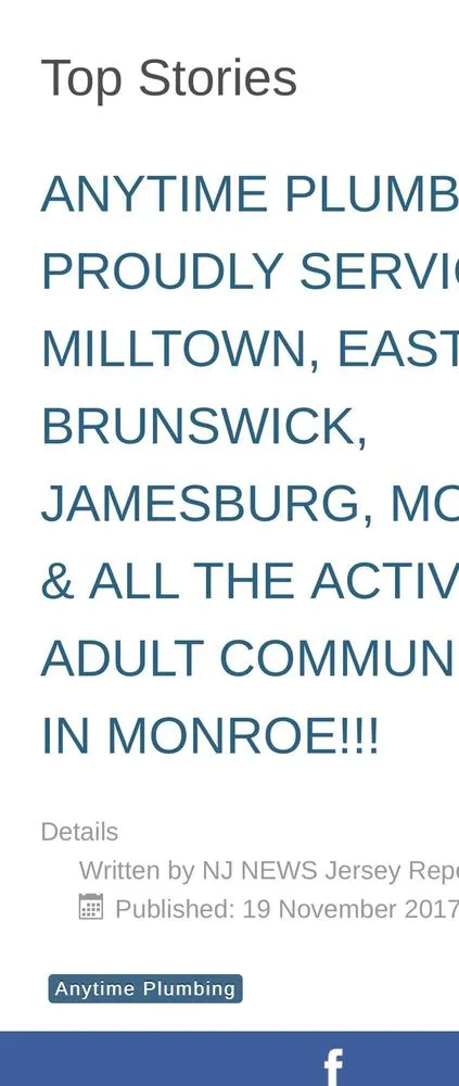 Slide of Anytime Plumbing