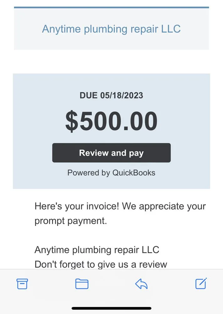 Slide of Anytime Plumbing Repair