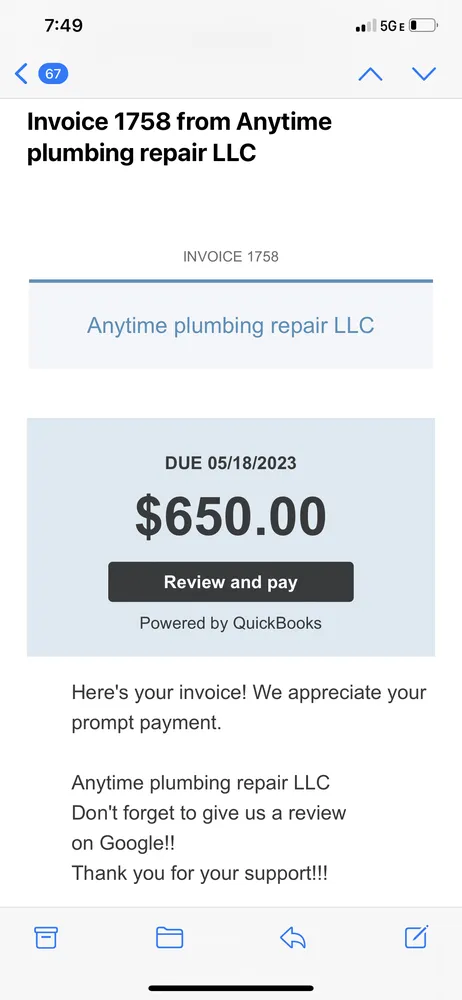 Slide of Anytime Plumbing Repair