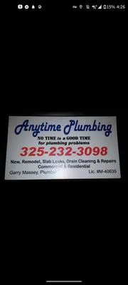 Anytime Plumbing