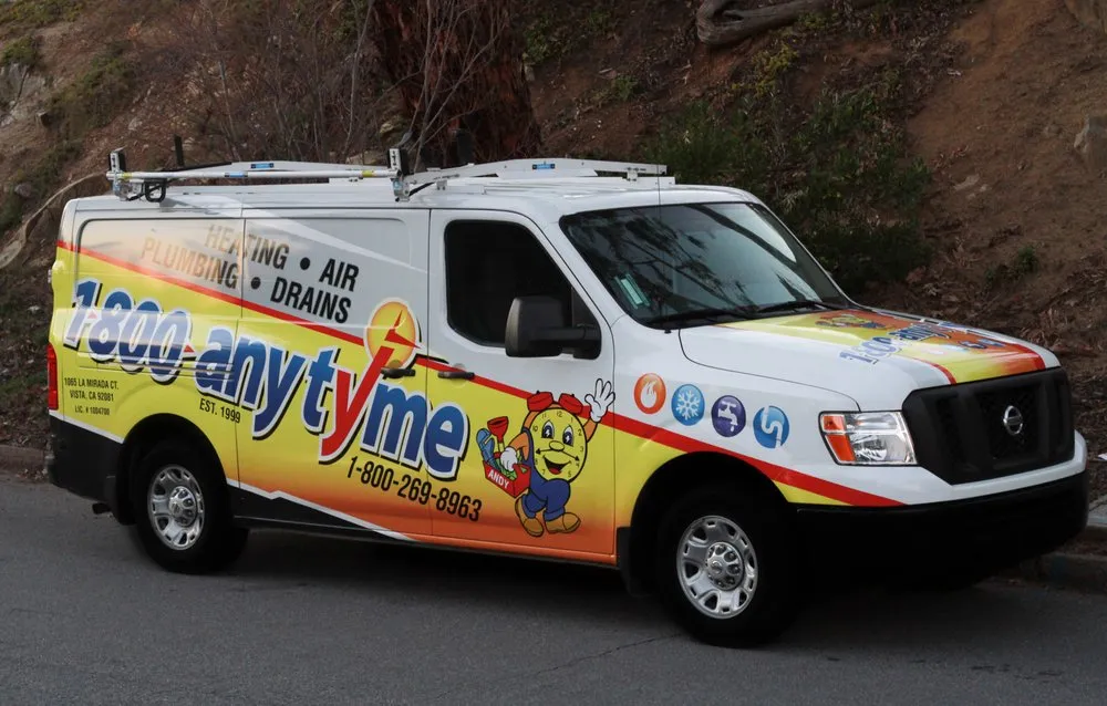 Trusted water heater service experts serving Vista, CA - Anytyme Plumbing, Heating & Air