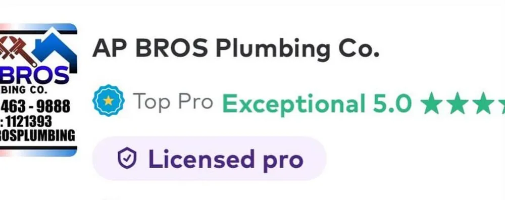 Slide of AP Bros Plumbing
