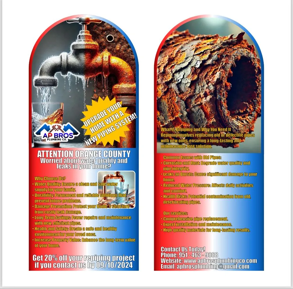 Slide of AP Bros Plumbing