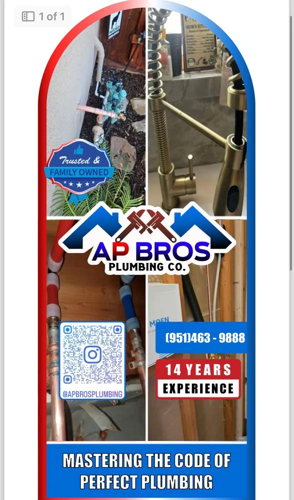 Slide of AP Bros Plumbing