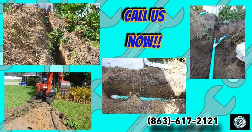 Slide of AP Drain Service