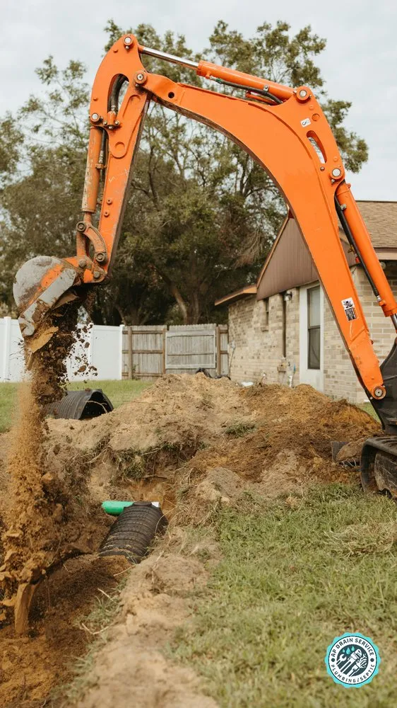 Slide of AP Drain Service