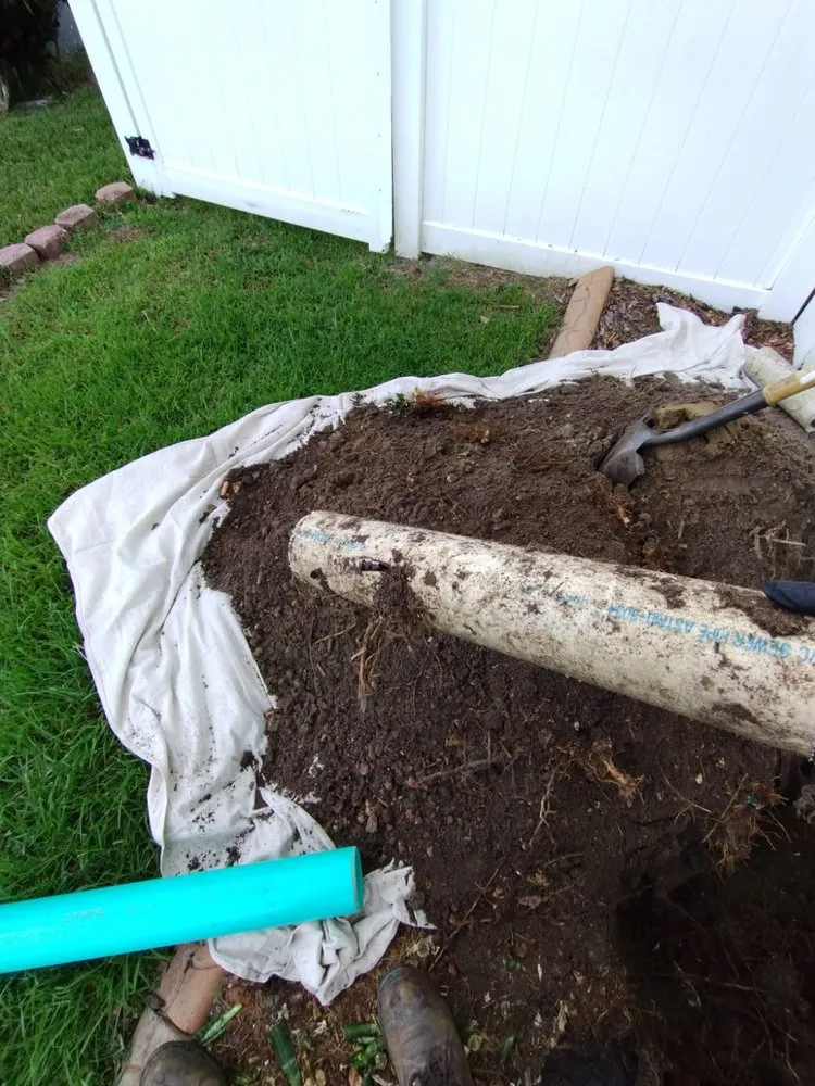 Slide of AP Drain Service