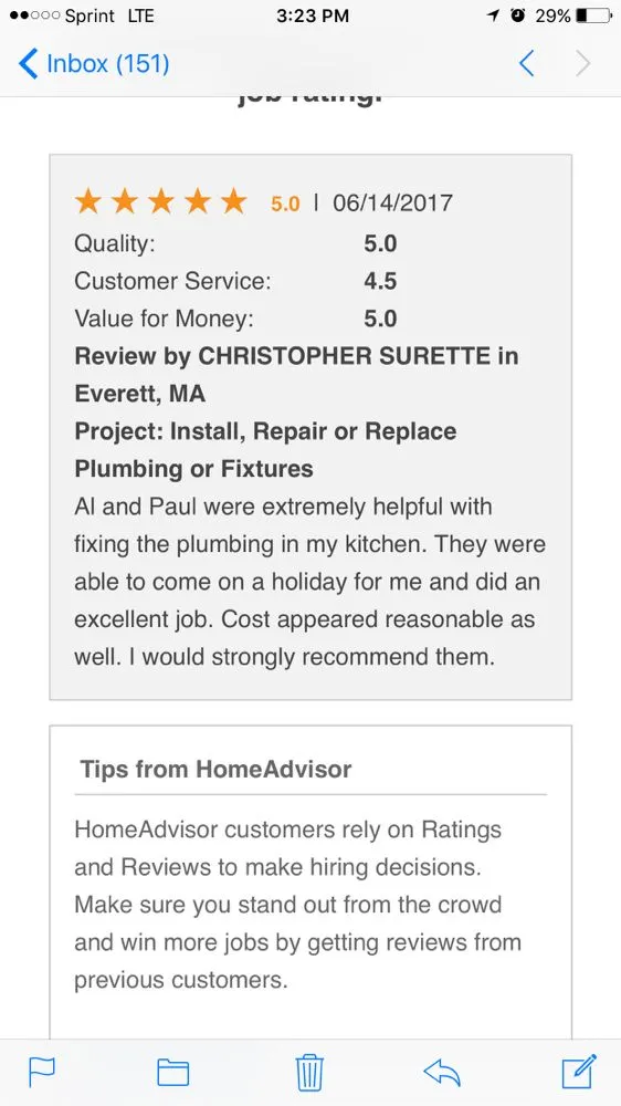 Slide of AP Plumbing & Heating