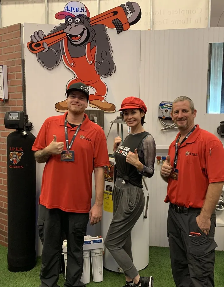 Slide of APES HVAC & Plumbing