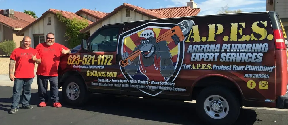 Professional pipe repair in Phoenix, AZ by APES HVAC & Plumbing